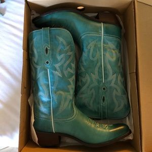 Turquoise Cowgirl Boots